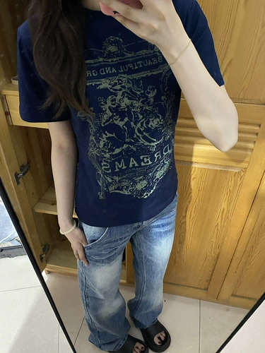 Летняя сексуальная короткая футболка, в американском стиле, облегающий крой