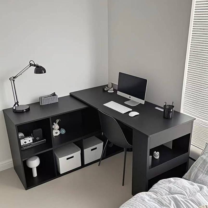 Corner Desk with Bookshelf Integrated L-Shaped Computer Desk Student Writing Desk Corner Office Desk Bedroom Table Corner Desk with Bookshelf Integrated L-Shaped Computer Desk Student Writing Desk Corner Office Desk Bedroom Table