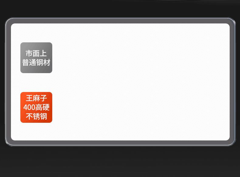 安享好物 安享A级中式菜刀-王麻子星耀切片刀 国标 