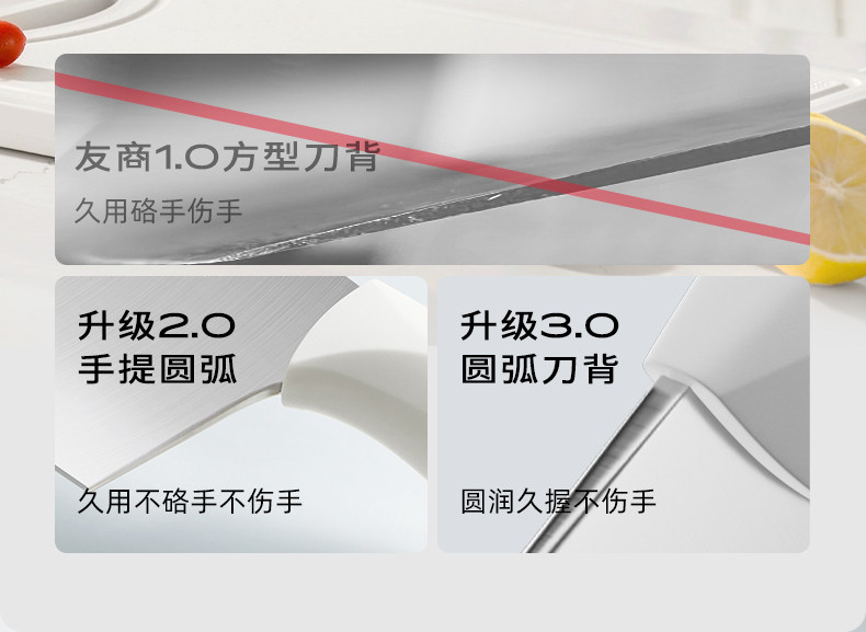 安享好物 安享A级斩切刀-王麻子申墨 女士斩切刀  