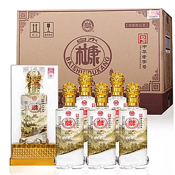 杜康52度纯粮白酒500ml*6瓶整箱[100元优惠券]-寻折猪