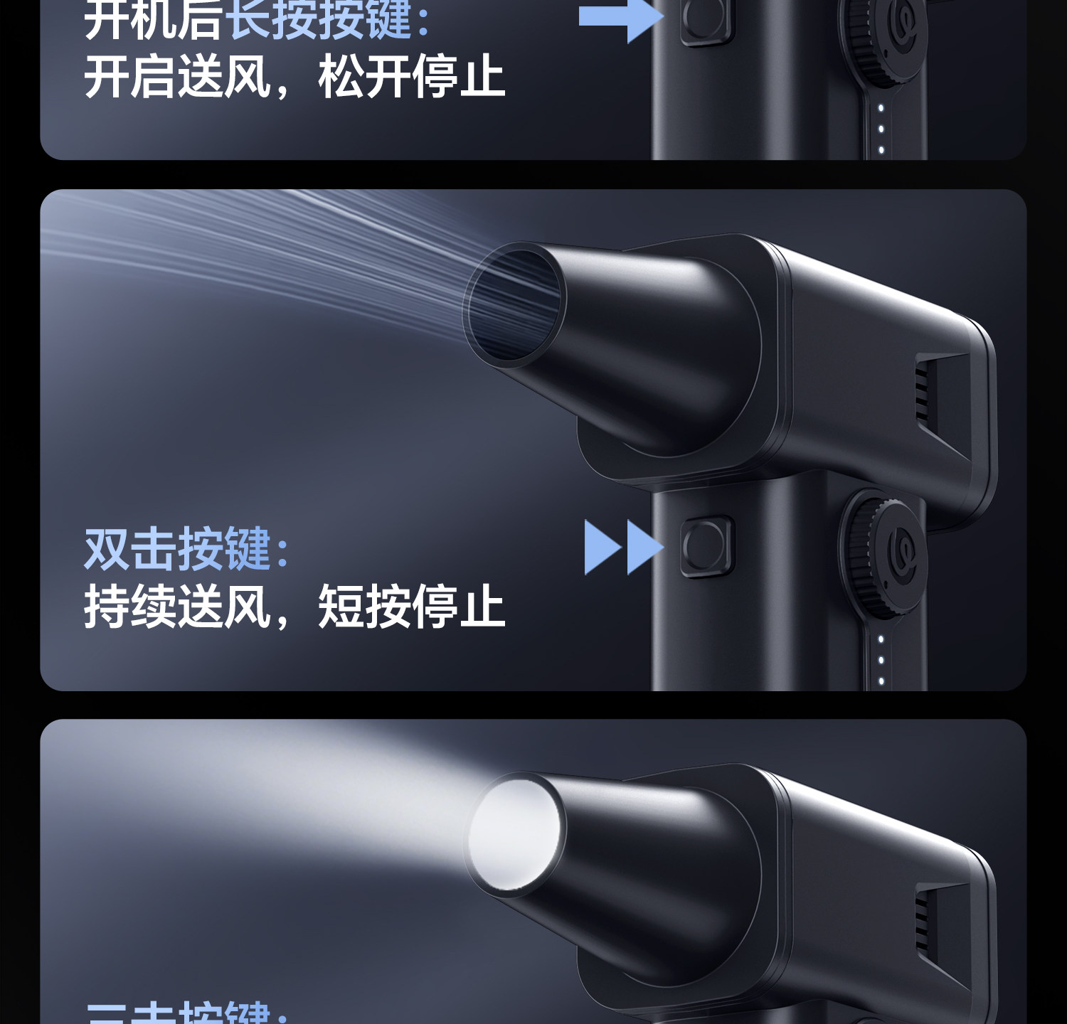 Ulanzi AD02 STORM 電動吹塵器圖文描述 18