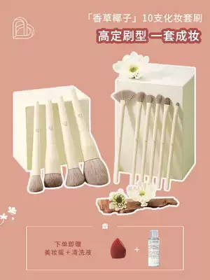 BLJ makeup brush set powder base powder concealer blush repair eye soft brush full set of portable makeup tools