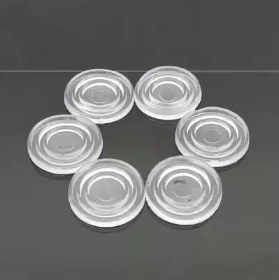 Glass plate non-slip gasket silicone soft glue table mat transparent coffee table thickened desktop plastic pad pad block fixed