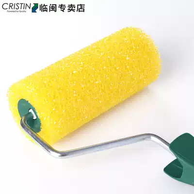 Christine hair roller brush sponge brush in the flower diatom mud 4 inch 7 inch 9 inch Art paint hair roller