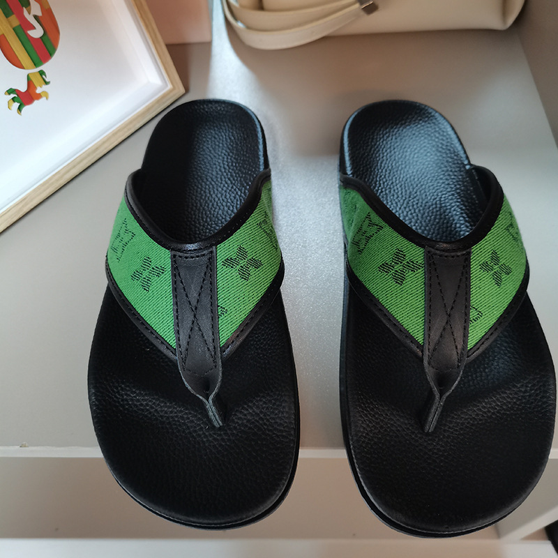 Suitable for Those Who Prefer Hermes Men's Shoes, Co-Branded Slippers, New Summer Soft-Soled Men's Non-Slip Flip-Flops, Men's Slippers