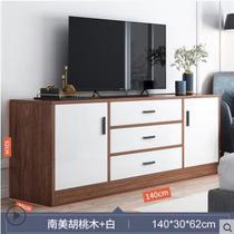 Nordic TV cabinet simple modern small apartment mini TV cabinet floor cabinet assembly simple living room storage cabinet