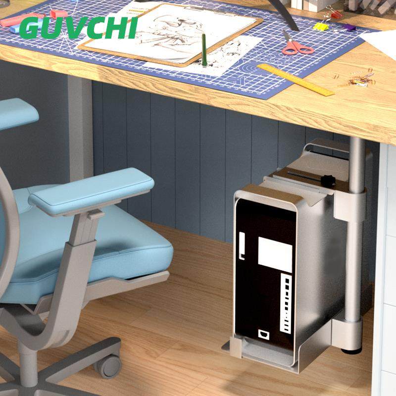 Host suspension rack lift table dedicated desktop computer host box fixed hanging tray bracket host bracket