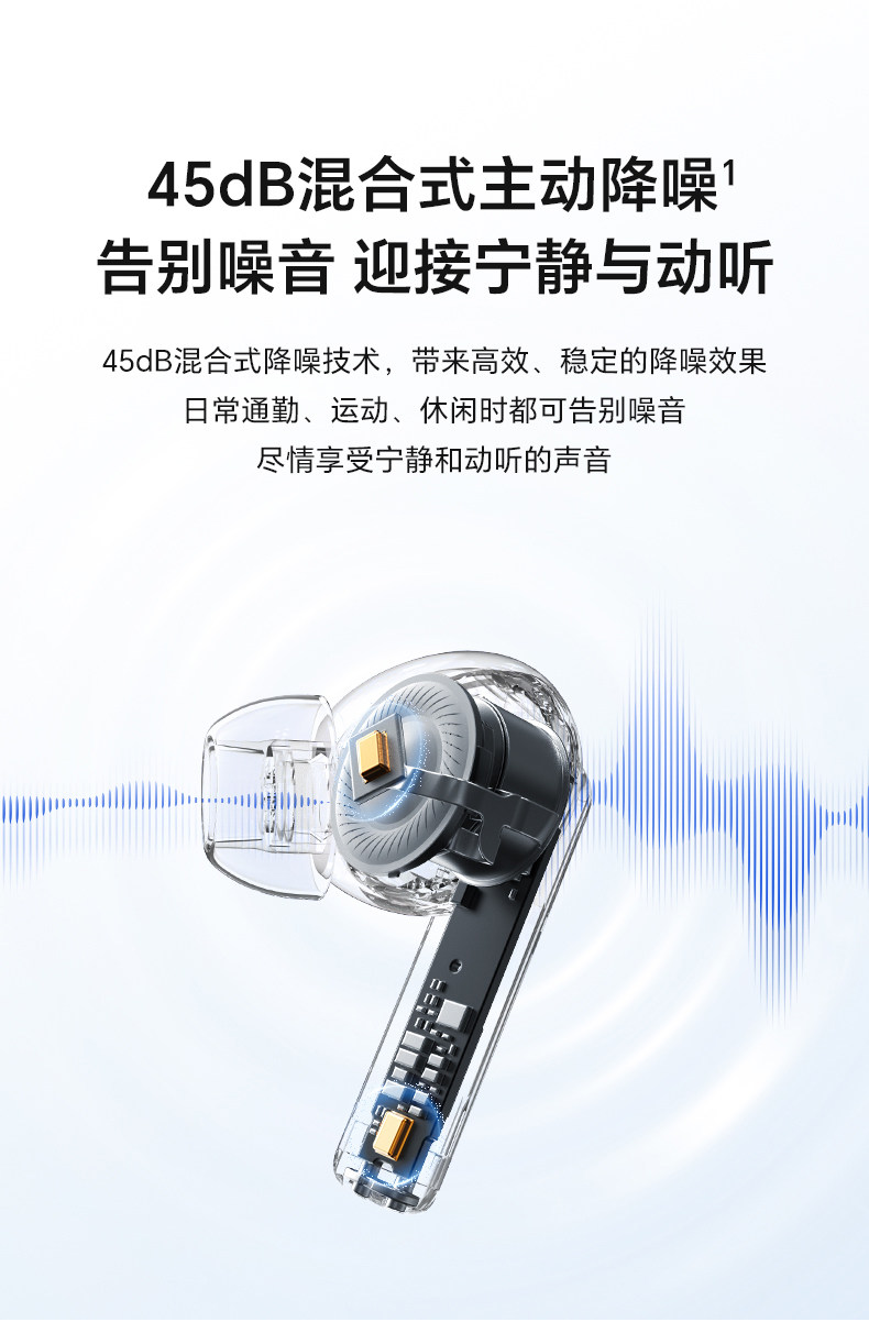 荣耀亲选 耳机 LCHSE X7i Lite无线蓝牙耳机轻巧降噪高音质官方旗舰正品插图8