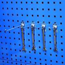 Iron Monoclinal adhesive hook Hardware Tools Hanging Board Shelf Accessories 25 50 100 150 200 Holes Board