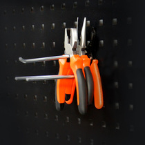Multifunctional square hole hole board hardware tool hanging board pliers adhesive hook rack display storage rack accessories