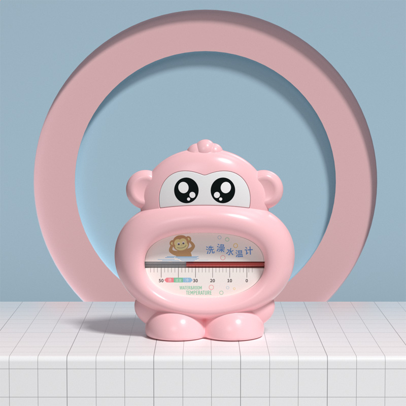 Baby water thermometer for newborn babies, bath thermometer card, household thermometer display