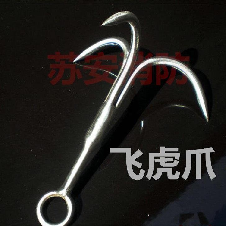 Pull equipment Lifesaving Fly Tiger Claw Anchor Hook climbs Lifesaving Anchor Hook Plus Coarse Anti-3 Claw Hook Stainless Steel Anchor Hook