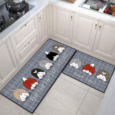 【冠研】卡通防水防滑地垫