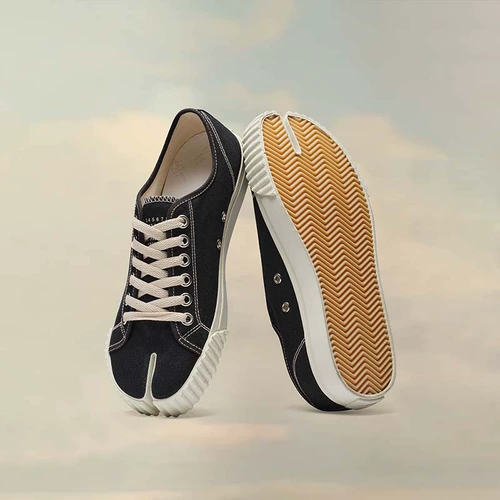 Maison Margiela Margiela Tabi парусиновые туфли с раздельным носком, повседневная обувь на плоской подошве для поездок на работу, лето