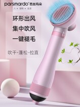 Japanese MUJIE Pet Hairdryer Hairdryer Hair Hair Hair Hair Hairdryer in one-body Comb Artificial Teddy Dog and Cat Take a Shower