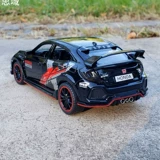 Honda, warrior, реалистичная металлическая модель автомобиля, фигурка со светомузыкой, игрушечная машина, масштаб 1:32