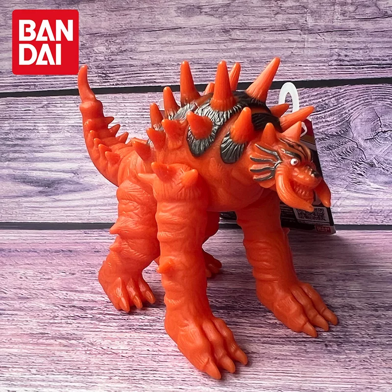 Bandai, Ultra, Ultraman Tiga, кукла из мягкой резины, монстр, игрушка для мальчиков