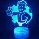 Fallout Fallout 4 Ol Game Merchandise Beppe the Robot Same Style Night Light Decorative Lamp Figurine Ornament