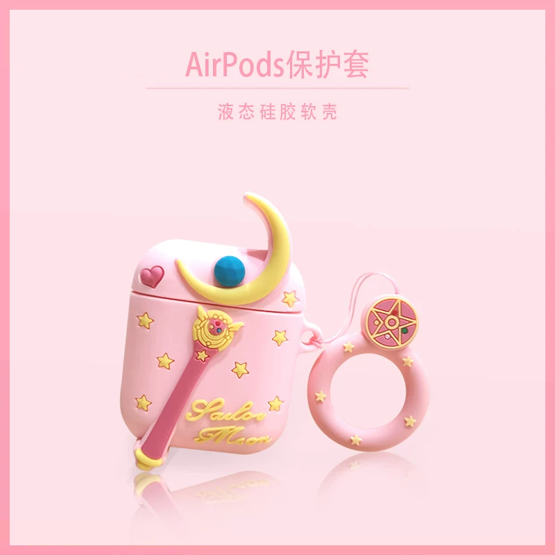 Apple, защитный чехол, совместимый силиконовый милый наушник, bluetooth, iphone