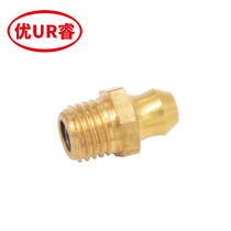 brass oil nozzle copper oil nozzle head copper oil cup oil nozzle oil gun oil injection nozzle yellow oil gun head straight oil nozzle M6M8M10M12