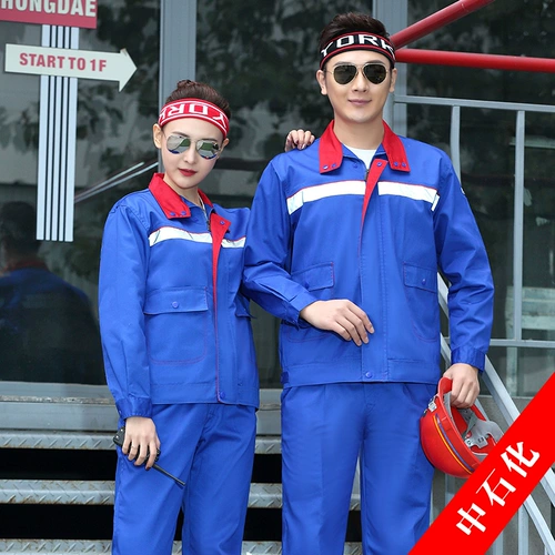 Антистатический осенний комбинезон подходит для мужчин и женщин, лонгслив