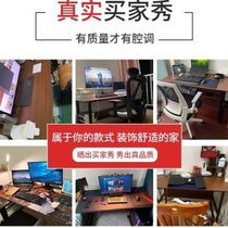 Computer desk desktop home office computer desk double desk simple with bookshelf computer desk and chair