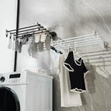 Складная сушилка на присоске, складная настенная сушилка для одежды на балконе, стеллаж для хранения без перфораторов, сушилка для обуви, подоконник