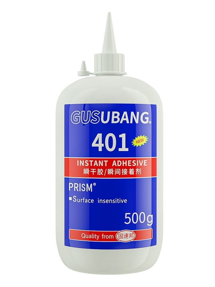 Gusubang Large Bottle 401 403 406 495 502 Glue Strong Universal Multi-Functional Genuine Adhesive for Plastic, Metal, Rubber, Wood, Ceramic, Glass, Special Glue, Quick-Drying Adhesive 500g