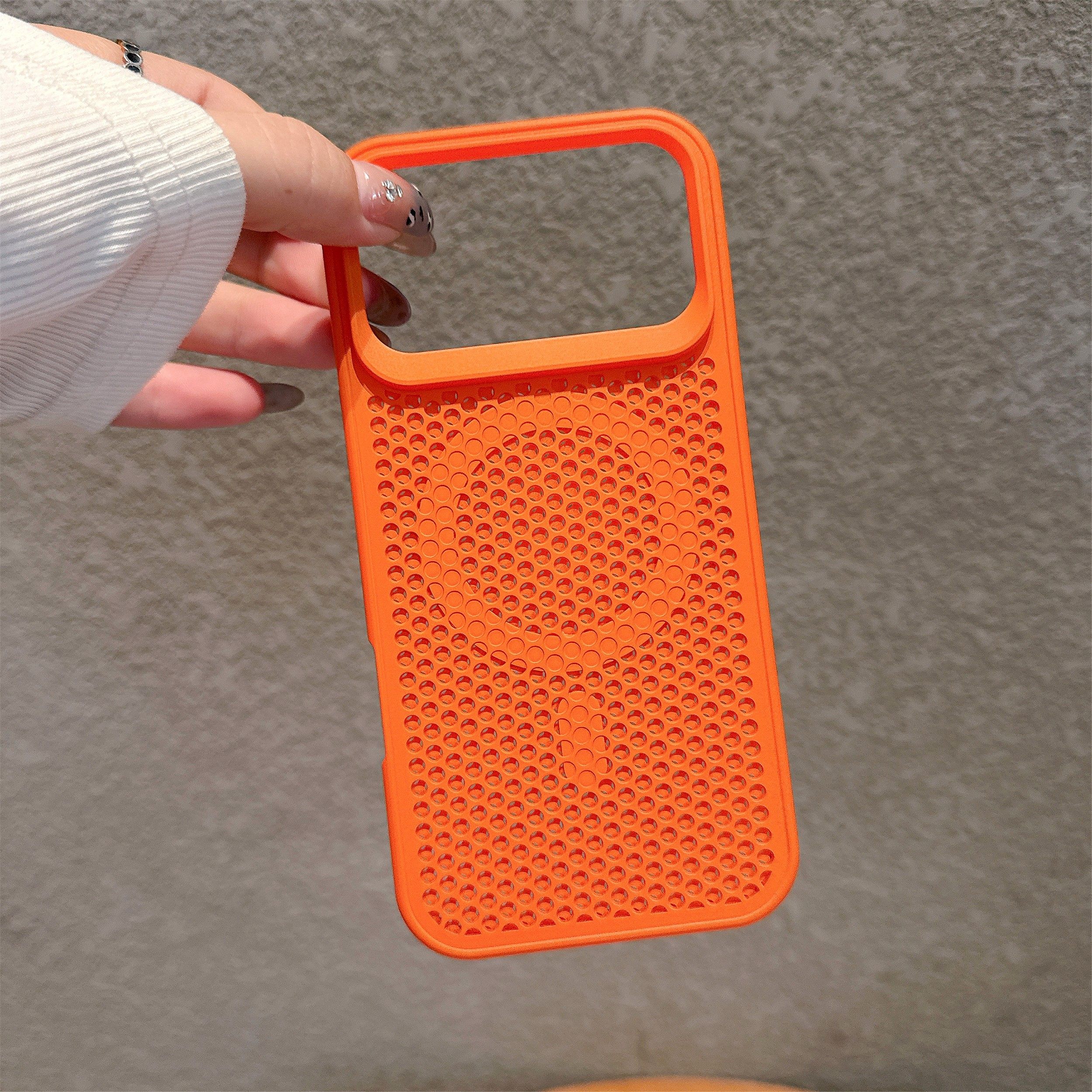 [Honeycomb Cooling Magnetic Case]Suitable for Apple 17 Pro Max Phone Case with a High-End Feel, Cooling Holes, iPhone 16 Pro Soft Edge Magnetic Fashion Case, 15 Pro Max Anti-Drop, 14 Couple Style, 13/12 Personalized