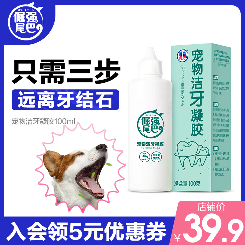 Upright White Pet Dentity Gel Pooch Tooth Calculus Except Stomatosis Cat's mouth to mouth foul tooth cleaning liquid
