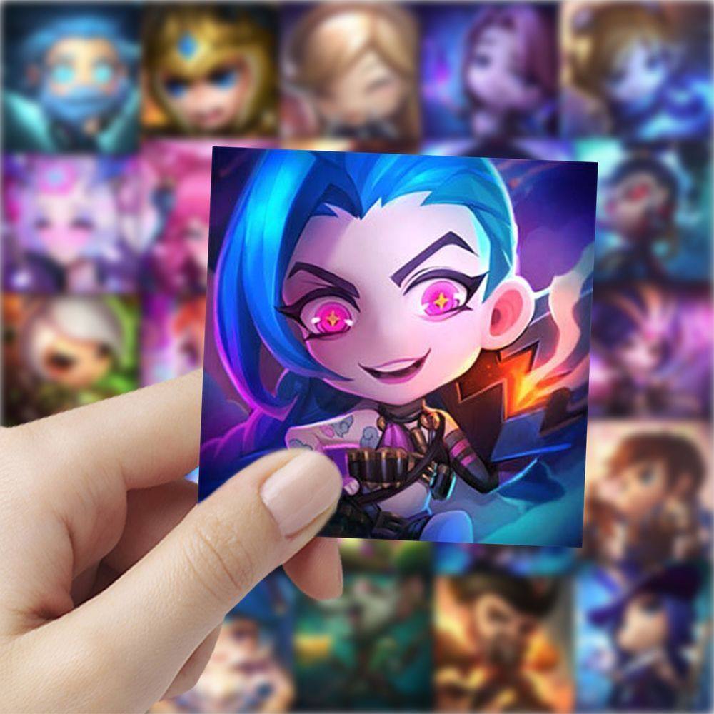 英雄联盟Q版贴纸有多香？爆款A款DIY贴画成游戏迷新宠！_英雄联盟_淘宝游戏网