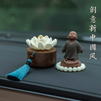 Lotus Blooming Pagot Set Set Set-Blue