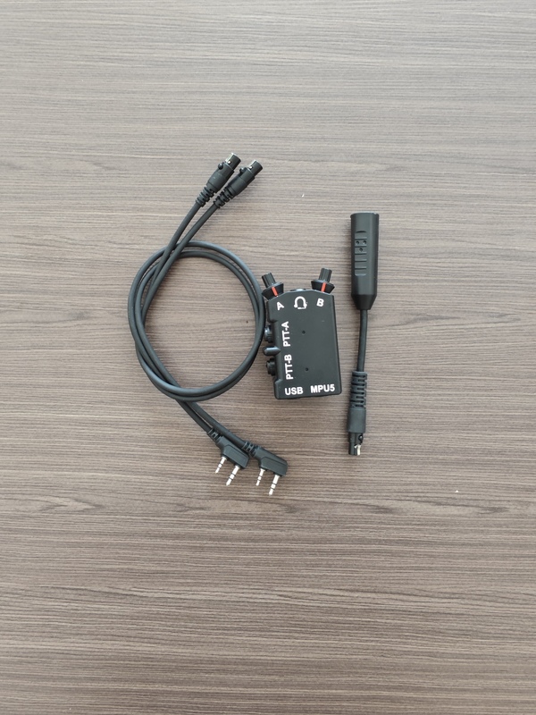 Dual Dual Tactical Walkie-Talkie Ptt Button K-Head Tactical Connector Tactical Headset Ptt