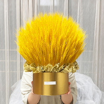 Opening flower basket barley dry Bouquet decoration ornaments hug bucket housewarming celebration home accessories desktop companion gift