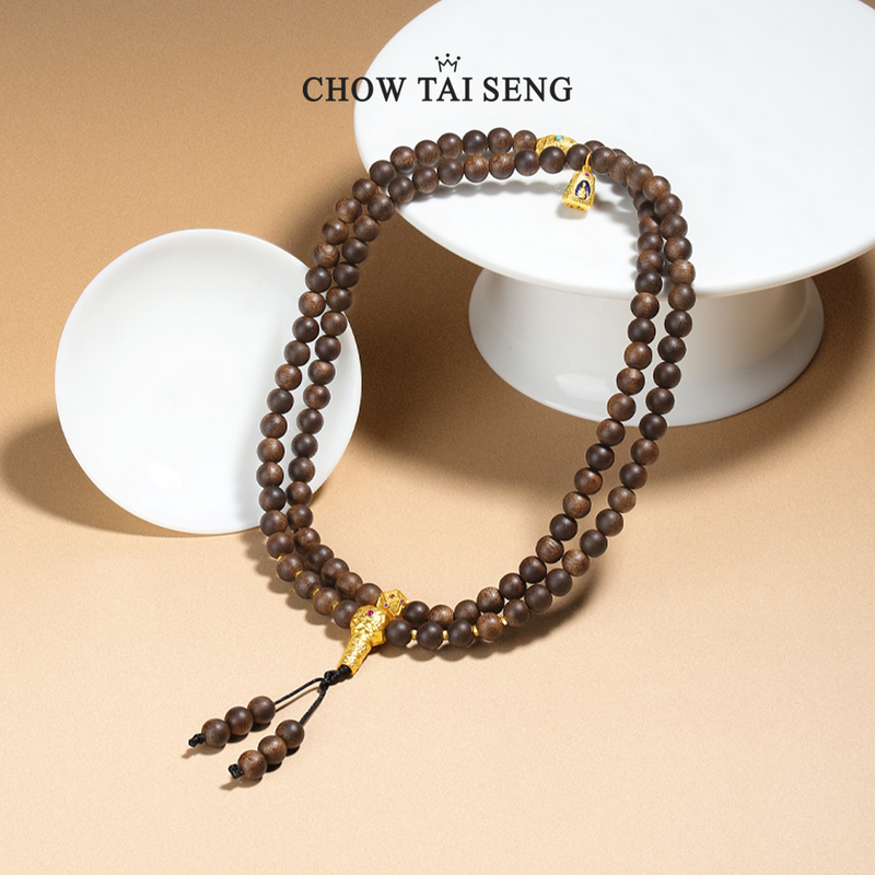 Zhou Dasheng Agarwood Bracelet S925 Silver Light Luxury High-End Niche Design Stackable Prayer Bead Bracelet Qixi Festival Gift Zhou Dasheng Agarwood Bracelet S925 Silver Light Luxury High-End Niche Design Stackable Prayer Bead Bracelet Qixi Festival Gift