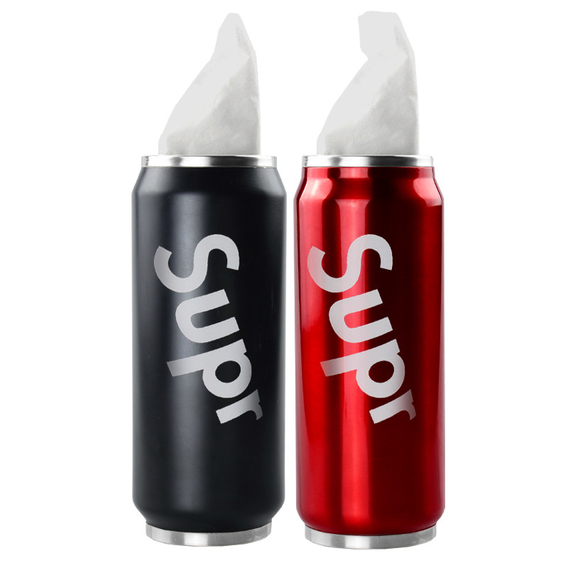 Tide Card Extractable Toilet Paper Silo Car Towels Box Toilet Paper Box Car Water Glass Rack Car Pop Can Creative Car Interior Supplies