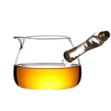 JKV Золотая фольга стеклянная чашка для головки медная головка