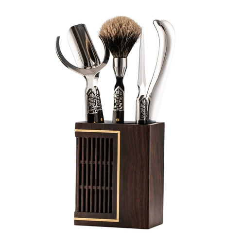 JKV Ebony Ebony Kung Fu Tea Set Set of Tea Toepoons Повышение кастрюли Crate Tea Ceremony 6 Six Gentlemen High -End Tea