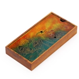 JKV Медный чайный поднос чайник с легким роскошным высококачественным ореховым пивоварни