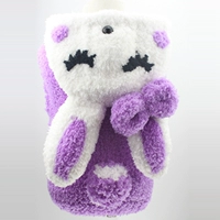 Сиреневый кролик, жилет