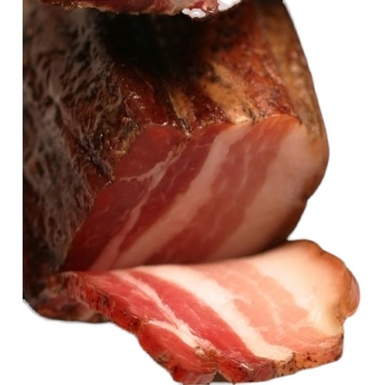 Tocino estilo cantonés Especialidad de Guangxi Granja Hechi Bama Donglan Caña de azúcar casera Tocino ahumado a la leña Tocino retirado