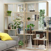 Nordic iron bookshelf storage rack floor-standing living room multi-layer display storage shelf simple office industrial style