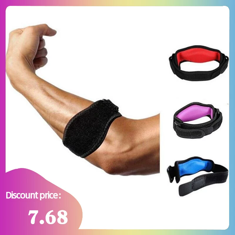 [Tennis Band Elbow Support Compression Strap Brace Arm guard]