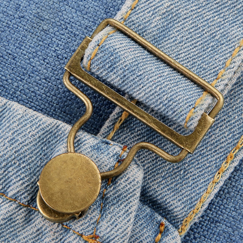 Baby Bag Pants Metal Button Gourd Buckle Female Adjustment Sling Buckle Japanese Word Buckle Jeans Accessories Hook Buckle Buckle