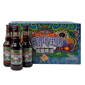 阿里山精酿小啤酒248ml*6瓶装[7元优惠券]-寻折猪