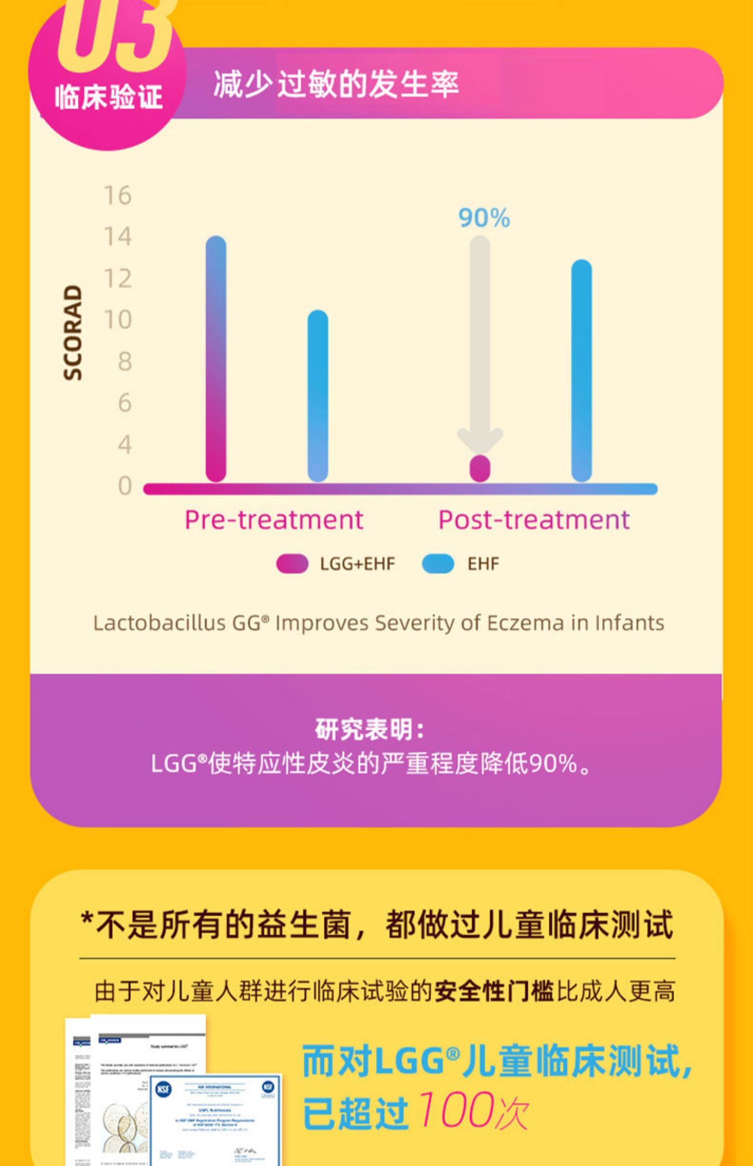 【拍2件】美国进口康萃乐宝宝益生菌30袋