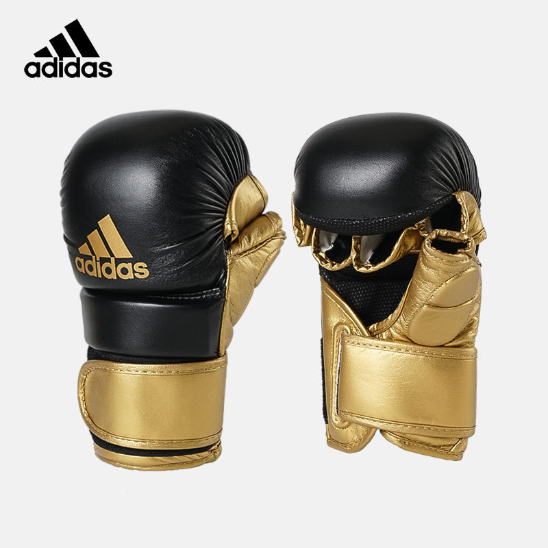 Adidas Adidas Half-Finger Boxing Gloves Mma Fighting Ufc Free Fighting Professional Training Sandbag Gloves