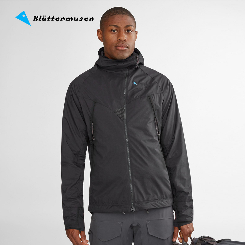 Klattermusen Outdoor Men's Warm Soft Shell Fleece Jacket Wali Windproof Cotton Jacket 10642m