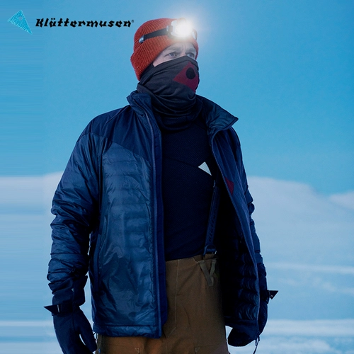 Klattermusen Горная скалолазаная крыса осень и зимняя горная серия легкая вниз по куртке теплый ветрозащитный Брук 10659M